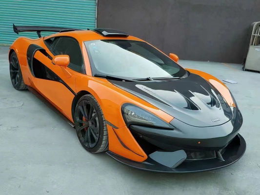 맥라렌 540C 570S 바디 키트 540C 570S GT4 스타일 업그레이드 앞 배머 스포일러 사이드 스커트 540C 570S 바디 키트