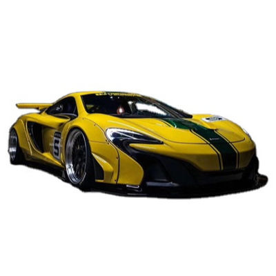 맥라렌 650S 625c 와이드 바디 키트 650S 625c LB 스타일 앞뒤 배머 스포일러 와이드 바디 키트를 업그레이드합니다