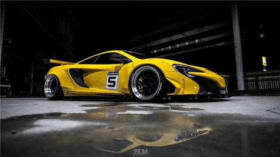 맥라렌 650S 625c 와이드 바디 키트 650S 625c LB 스타일 앞뒤 배머 스포일러 와이드 바디 키트를 업그레이드합니다
