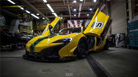 맥라렌 650S 625c 와이드 바디 키트 650S 625c LB 스타일 앞뒤 배머 스포일러 와이드 바디 키트를 업그레이드합니다
