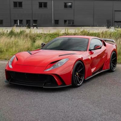 페라리 812 탄소 보디 키트 전면 및 후면 배머 넓은 보디 키트 2017 - 2019