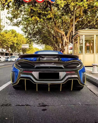 맥라렌 540c 570s 570gt 탄소섬유 시체 키트 540c 570s 570gt 업그레이드 600LT 스타일 시체 키트 600LT 스포일러