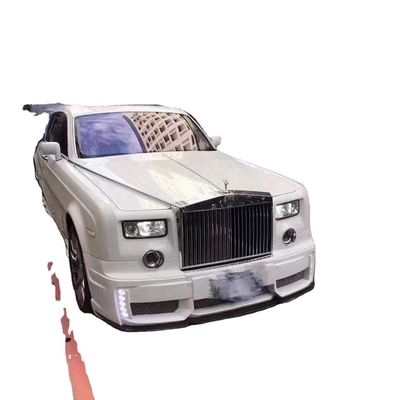 팬텀 롤스로이스 바디 키트 WD 스타일 앞 버머 스포일러 후드 교체 2004 - 2012