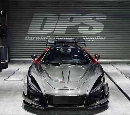 GTR 스타일 720 wide body kit 맥라렌 세나 바디 키트 앞 배머 탄소 섬유
