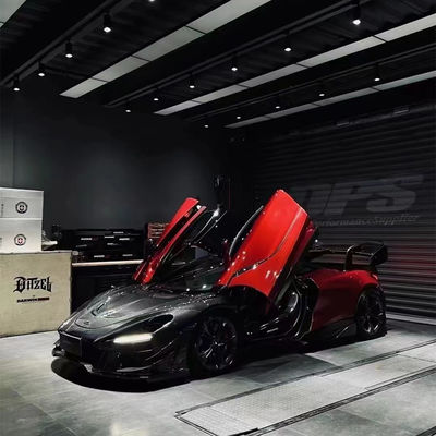 GTR 스타일 720 wide body kit 맥라렌 세나 바디 키트 앞 배머 탄소 섬유