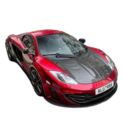 MP4 12C 맥라렌 보디 키트 MSY 스타일 앞뒤 배머 스포일러 와이드보디 키트 빨간색 검은색
