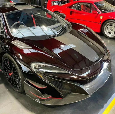 MSO 650s 보디 키트 688HS 688HS 스타일 탄소 섬유 앞 배머 보디 키트 2017