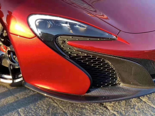 2014 - 2016 650s 보디 키트 OEM 탄소 섬유 앞 입술 확산체 키트 교체