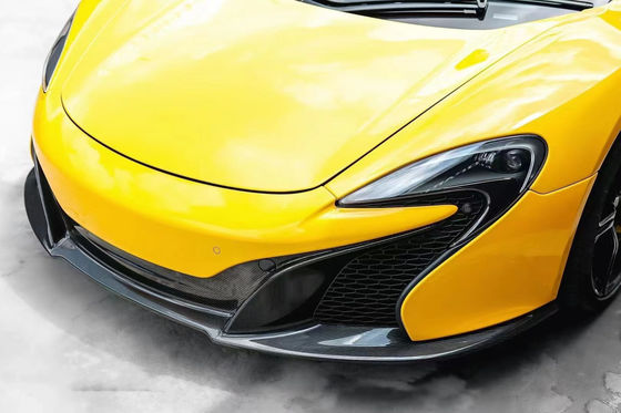 2014 - 2016 650s 보디 키트 OEM 탄소 섬유 앞 입술 확산체 키트 교체