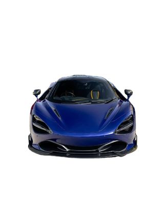 블루 720s 와이드 보디 키트 맥라렌 탄소 섬유 앞 입술 확산 스포일러 키트