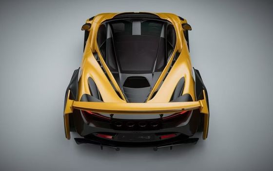 720s 맥라렌 보디 키트 탄소섬유 윗체 ZE 스타일 앞뒤 배머