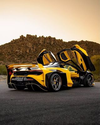 720s 맥라렌 보디 키트 탄소섬유 윗체 ZE 스타일 앞뒤 배머
