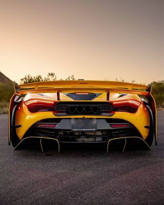 720s 맥라렌 보디 키트 탄소섬유 윗체 ZE 스타일 앞뒤 배머