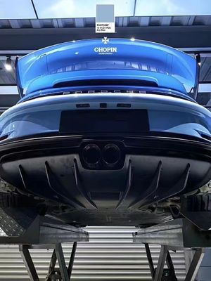 포르쉐 911 992 카시리 키트 992 업그레이드 된 GT3 스타일 탄소 섬유 앞 및 뒷 배머 스포일러 후드 카시리 키트
