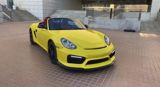 제품 핫 케이크 987 케이맨 보디 키트 GT4 스타일 앞뒤 배머 스포일러 2006-2012