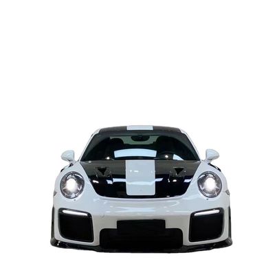2022 신제품 911 991.2 GT2RS 보디 키트 포르쉐 911 앞뒤 배머 탄소섬유 커버 스포일러 2016-2018