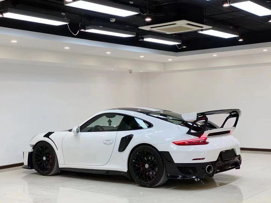 2022 신제품 911 991.2 GT2RS 보디 키트 포르쉐 911 앞뒤 배머 탄소섬유 커버 스포일러 2016-2018