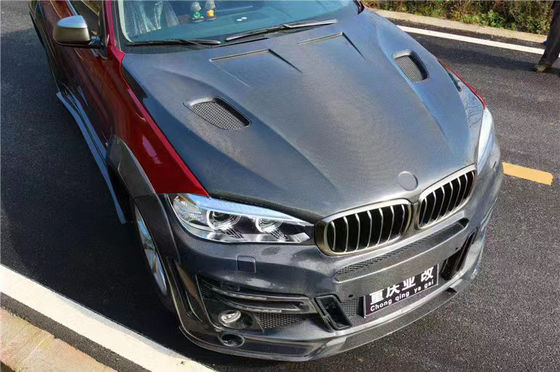 BMW X5 X6 F15 F16 탄소 섬유 후드 탄소 섬유 후드 X5 X6 탄소 섬유 덮개