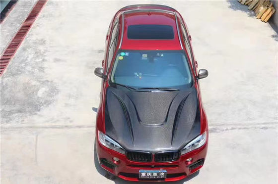 BMW X5 X6 F15 F16 탄소 섬유 후드 탄소 섬유 후드 X5 X6 탄소 섬유 덮개