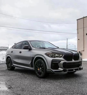 핫 판매 G06 X6 탄소 섬유 보디 키트 Forbmw X6 탄소 섬유 앞 껍데기 후방 디퓨저 스포일러 커버