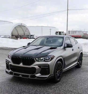 핫 판매 G06 X6 탄소 섬유 보디 키트 Forbmw X6 탄소 섬유 앞 껍데기 후방 디퓨저 스포일러 커버
