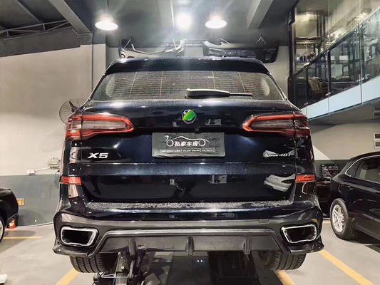핫 판매 X5 G05 탄소 섬유 보디 키트 Forbmw X5 탄소 섬유 앞 껍데기 후방 유출 스포일러 사이드 스커트