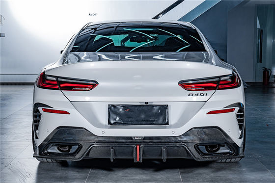 핫 세일 G14 G15 G16 840i 850i 탄소섬유 보디 키트 Forbmw 8 시리즈 앞 껍데기 후방 디퓨저 스포일러