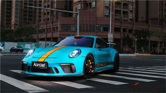 포르쉐 911 991.2 GT3 911 GT3 탄소 섬유 전면 껍질 후방 확산기 측면 스커트