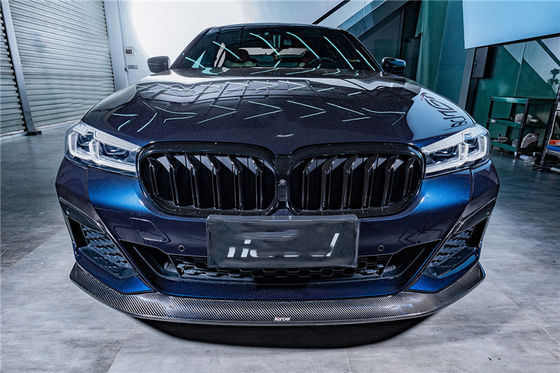 BMW 5 시리즈 탄소 섬유 앞 껍데기 후방 디푸저 스포일러