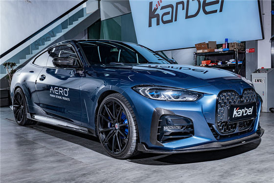 뜨거운 판매 G22 G23 425i 430I BMW 4 시리즈 탄소 섬유 전면 껍데기 후방 확산기 스파일