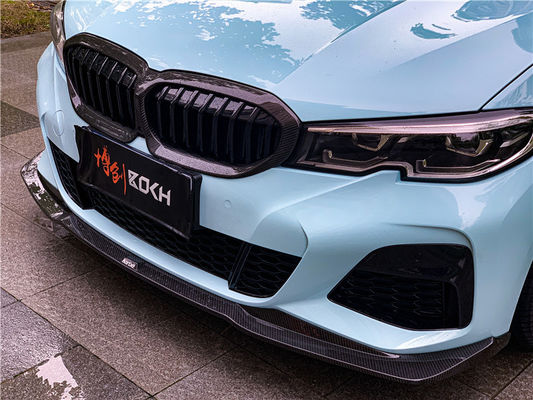 고품질 건조 탄소 섬유 G20 G28 320 325 330 BMW 3 시리즈 전면 립 후방 확산 스포일러