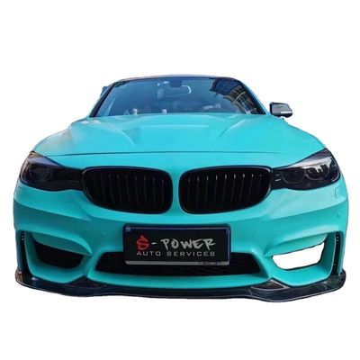 PP 플라스틱 재료 F34 3 시리즈 GT 320 330 328i 바디 키트 F34 업그레이드 M4 스타일 앞뒤 배머