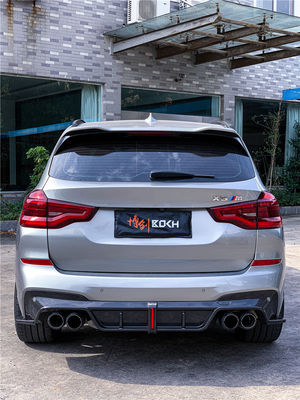 신제품 BMW X3M X4M F97 F98 X3M X4M 탄소 섬유 전면 껍데기 배포 스포일러