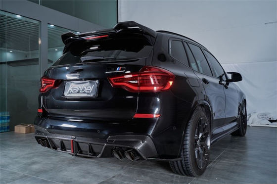 신제품 BMW X3M X4M F97 F98 X3M X4M 탄소 섬유 전면 껍데기 배포 스포일러