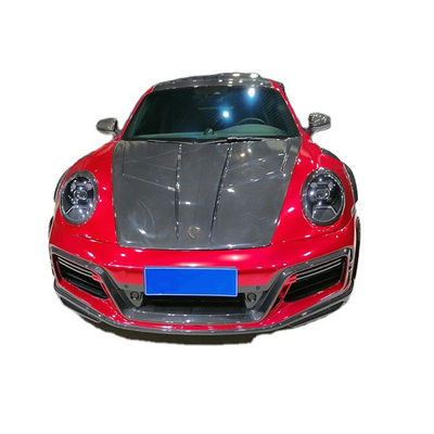 포르쉐 911 992 카시 키트 911 992 터보 업그레이드 테크카트 스타일 앞뒤 배머 커버 카시 키트
