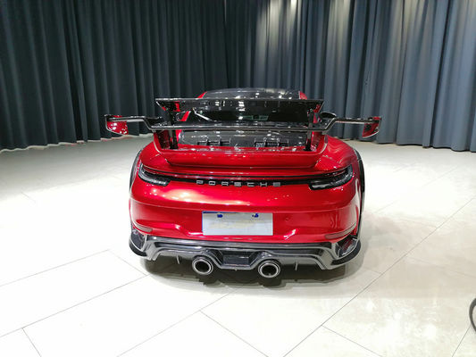 포르쉐 911 992 카시 키트 911 992 터보 업그레이드 테크카트 스타일 앞뒤 배머 커버 카시 키트