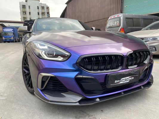 BMW Z4 G29 Z4 G29 업그레이드된 TRD 스타일 전면 셰프 디푸저 스포일러 카시 키트