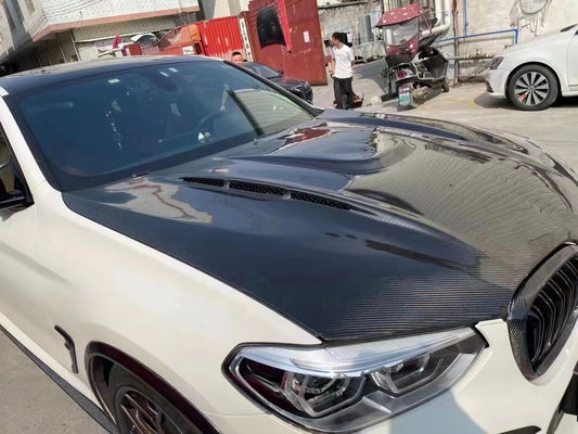 BMW X3M X4M F97 F98 탄소 섬유 기계 덮개 건조 탄소 섬유 재료 X3M X4M 탄소 섬유 모터 덮개