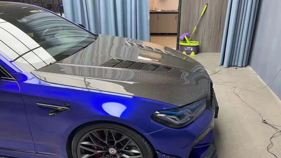 BMW 5 시리즈 G30 G38 F90 탄소 섬유 기계 덮개 G30 G38 F90 건조 탄소 섬유 엔진 래치 덮개