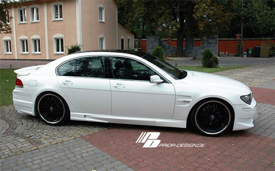 BMW 7 시리즈 E66 E65 카시 키트 E66 E65 업그레이드 된 PRIOR 스타일 앞 및 뒷 배머 카시 키트