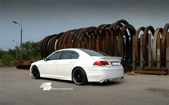 BMW 7 시리즈 E66 E65 카시 키트 E66 E65 업그레이드 된 PRIOR 스타일 앞 및 뒷 배머 카시 키트