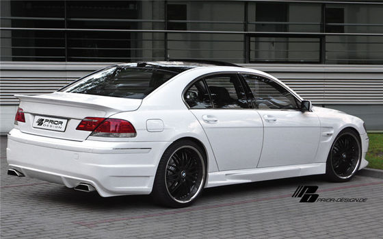 BMW 7 시리즈 E66 E65 카시 키트 E66 E65 업그레이드 된 PRIOR 스타일 앞 및 뒷 배머 카시 키트