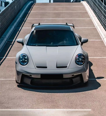포르쉐911 992 992 업그레이드된 GT3 스타일 앞뒤 배머 사이드 스커트 스포일러 후드 보디 키트