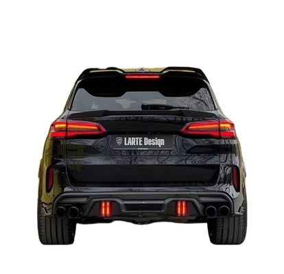 BMW X5M F95 탄소섬유 시체 키트 X5M F95 업그레이드 된 LD 스타일 앞 껍데기 디퓨저 스포일러 시체 키트