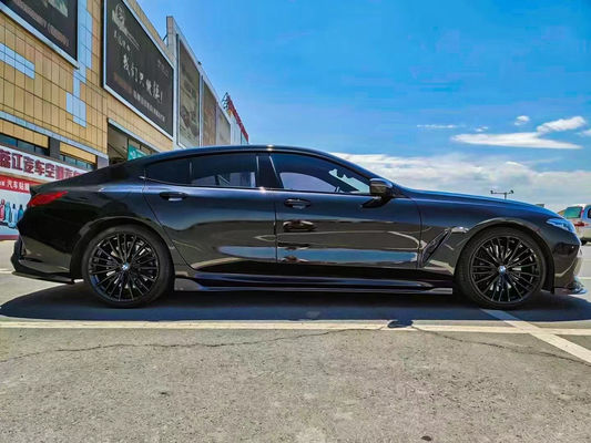 BMW 8 시리즈 G14 G15 G16 840i 탄소섬유 보디 키트 840i 탄소섬유 전면 스카프 스포일러 사이드 스커트
