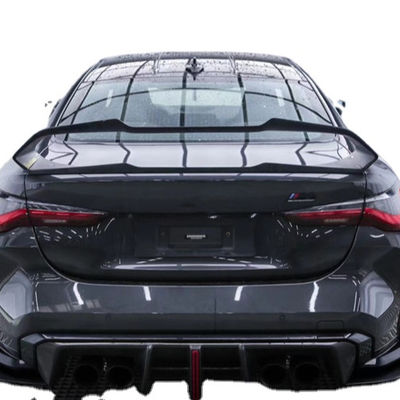 탄소 섬유 스포일러 BMW 4 시리즈 M4 G22 G82 G82 G22 탄소 섬유 꼬리 스포일러 시트
