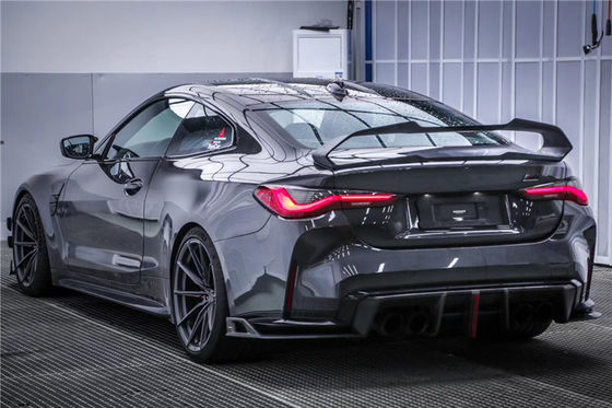 탄소 섬유 스포일러 BMW 4 시리즈 M4 G22 G82 G82 G22 탄소 섬유 꼬리 스포일러 시트