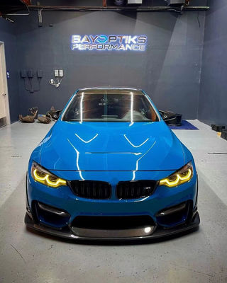 BMW M3 M4 F80F82 탄소 섬유 보디 키트 M3 M4 F80F82 업그레이드 탄소 섬유 앞 입술 앞 스포일러
