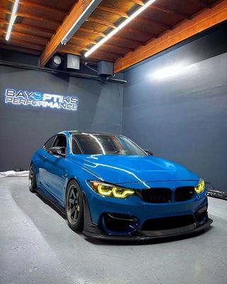 BMW M3 M4 F80F82 탄소 섬유 보디 키트 M3 M4 F80F82 업그레이드 탄소 섬유 앞 입술 앞 스포일러