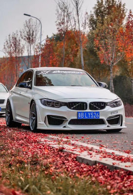 BMW M3 M4 F80F82 탄소 섬유 보디 키트 M3 M4 F80F82 업그레이드 탄소 섬유 앞 입술 앞 스포일러